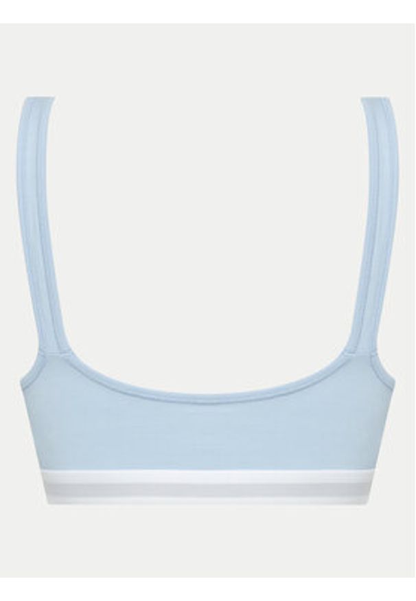 TOMMY HILFIGER - Tommy Hilfiger Biustonosz top UW0UW04612 Niebieski. Kolor: niebieski. Materiał: bawełna