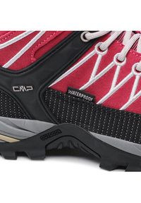 CMP Trekkingi Rigel Mid Wmn Trekking Wp 3Q12946 Różowy. Kolor: różowy. Materiał: skóra, zamsz #6