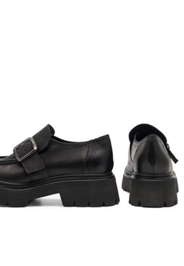 Badura Loafersy TONDELA-24919 Czarny. Kolor: czarny. Materiał: skóra