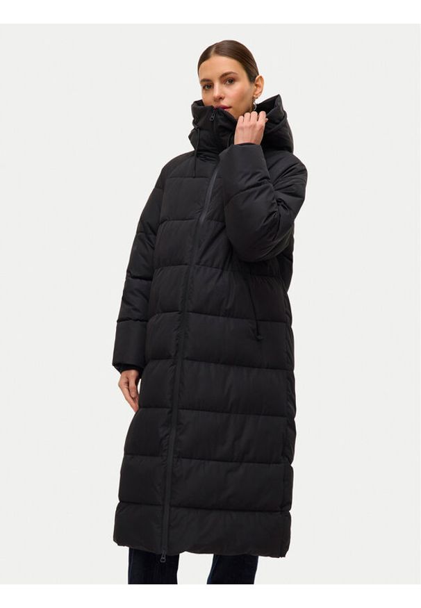 Vero Moda Płaszcz zimowy Elanor 10332382 Czarny Regular Fit. Kolor: czarny. Materiał: syntetyk. Sezon: zima