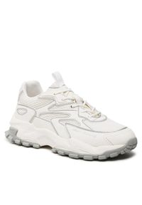 Armani Exchange Sneakersy XUX159 XV642 S137 Biały. Kolor: biały. Materiał: skóra