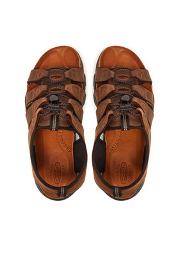 keen - Keen Sandały Daytona II 1027340 Brązowy. Kolor: brązowy. Materiał: skóra