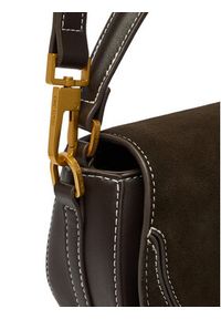 Gino Rossi - GINO ROSSI Torebka EO-LUIZA Brązowy. Kolor: brązowy. Materiał: zamszowe, skórzane #6