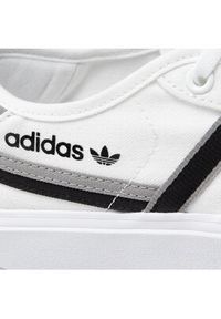 Adidas - adidas Sneakersy Delpala FY7467 Biały. Kolor: biały. Materiał: materiał #2