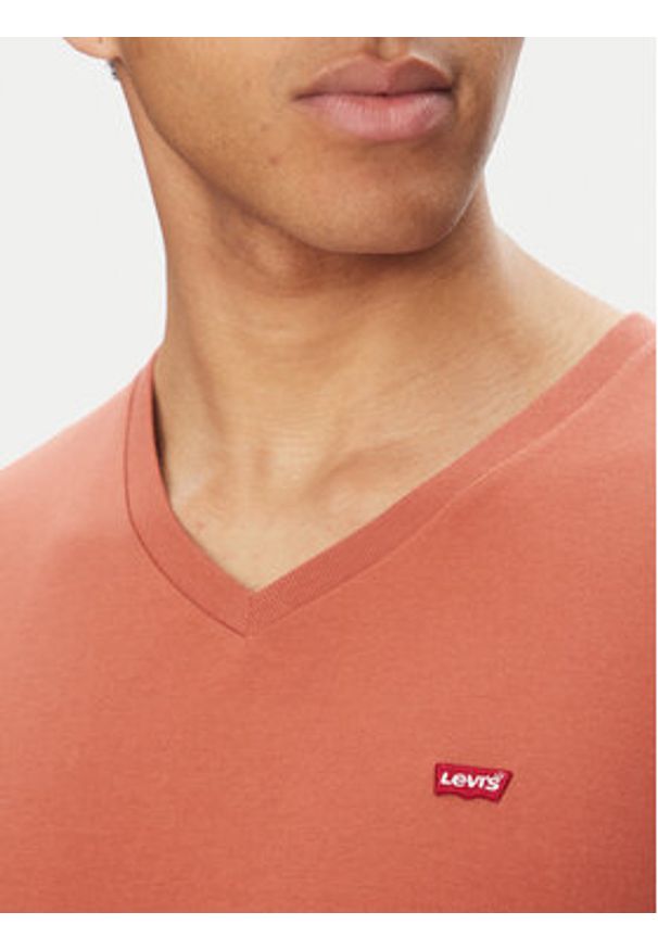 Levi's® T-Shirt Original Housemark 85641-0040 Czerwony Standard Fit. Kolor: czerwony. Materiał: bawełna
