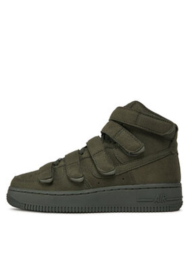 Nike Sneakersy Air Force 1 High '07 Sp DM7926 300 Khaki. Kolor: brązowy. Materiał: materiał. Model: Nike Air Force