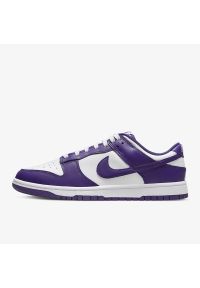 Nike Dunk Low Retro Court Purple Sneakersy męskie. Kolor: biały. Model: Nike Court