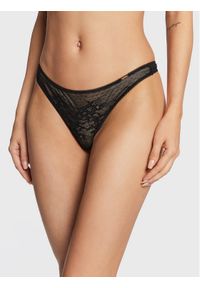 Gossard Stringi Glossies 13006 Czarny. Kolor: czarny. Materiał: syntetyk #1