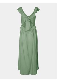 Vero Moda Sukienka letnia Josie 10303761 Zielony Regular Fit. Kolor: zielony. Materiał: wiskoza. Sezon: lato #2