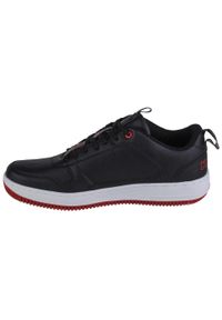 Buty sportowe Sneakersy męskie, Kappa Fogo. Zapięcie: sznurówki. Kolor: czarny. Materiał: materiał, syntetyk. Szerokość cholewki: normalna. Sport: turystyka piesza