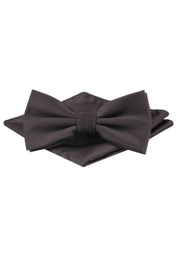 Mucha Męska z Poszetką - Alties - Czekoladowa. Kolor: beżowy, wielokolorowy, brązowy. Styl: sportowy, elegancki