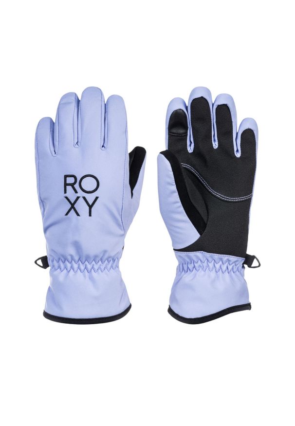 Rękawice narciarskie dziewczęce Roxy Freshfield. Kolor: niebieski. Materiał: poliester. Sezon: zima. Sport: narciarstwo