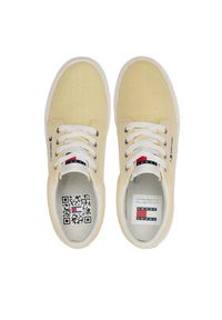 Tommy Jeans Tenisówki Tjw Vulc Skate Derby EN0EN02494 Żółty. Kolor: żółty. Materiał: materiał