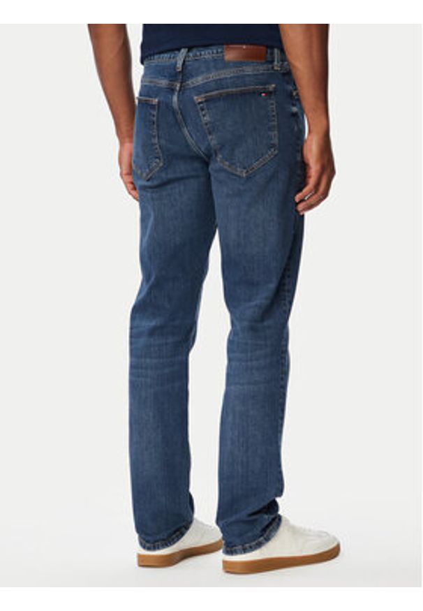 TOMMY HILFIGER - Tommy Hilfiger Jeansy Denton MW0MW44346 Niebieski Straight Fit. Kolor: niebieski