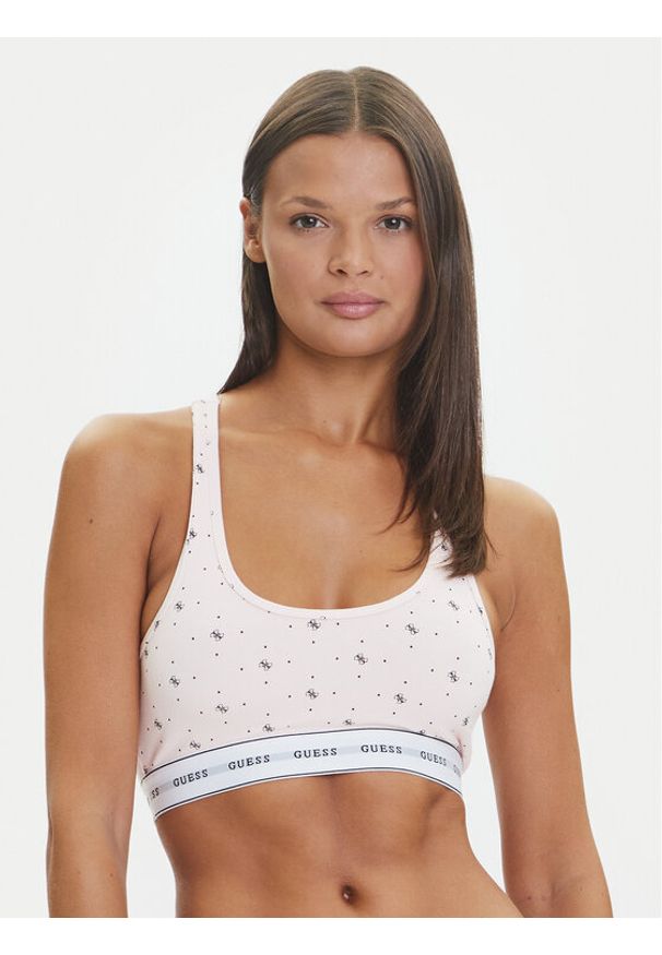 Guess Stringi O97E04 KBOE1 Różowy. Kolor: różowy. Materiał: bawełna
