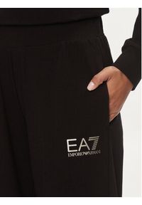 EA7 Emporio Armani Spodnie materiałowe 3DTP52 TJTXZ 0200 Czarny Regular Fit. Kolor: czarny. Materiał: bawełna #4