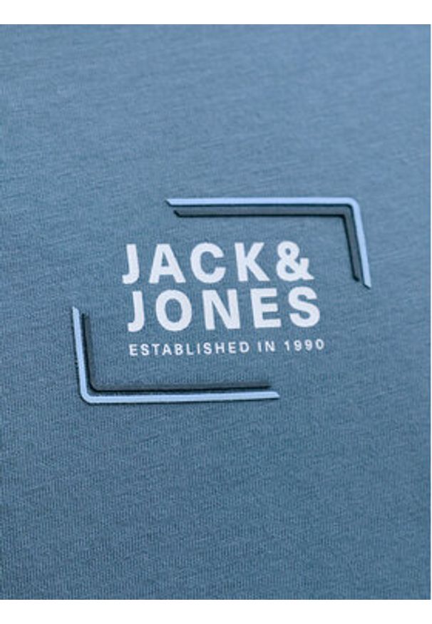 Jack & Jones T-Shirt Corp Graphic 12268415 Niebieski Regular Fit. Kolor: niebieski. Materiał: bawełna