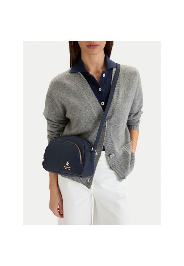 Torebka Beverly Hills Polo Club. Kolor: niebieski