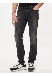 Karl Lagerfeld - KARL LAGERFELD Jeansy 265801 542832 Czarny Slim Fit. Kolor: czarny