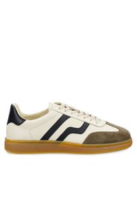 GANT - Gant Sneakersy 31631012 Écru. Materiał: skóra