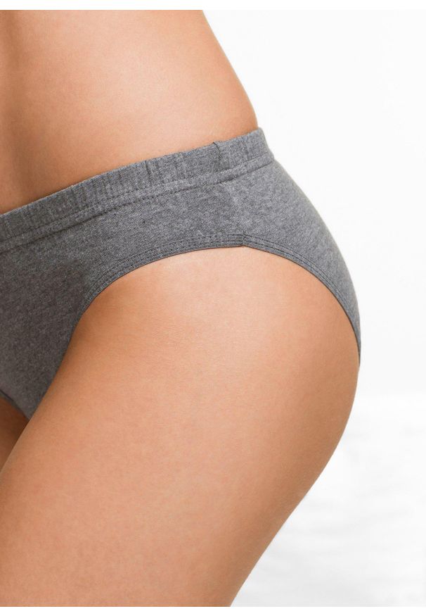 bonprix - Figi (6 par). Kolor: biały. Wzór: nadruk