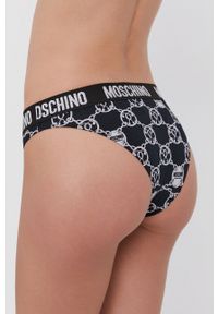 Moschino Underwear Figi kolor srebrny. Kolor: srebrny #2