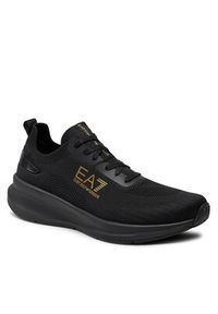 EA7 Emporio Armani Sneakersy X8X149 XK349 T775 Czarny. Kolor: czarny. Materiał: materiał