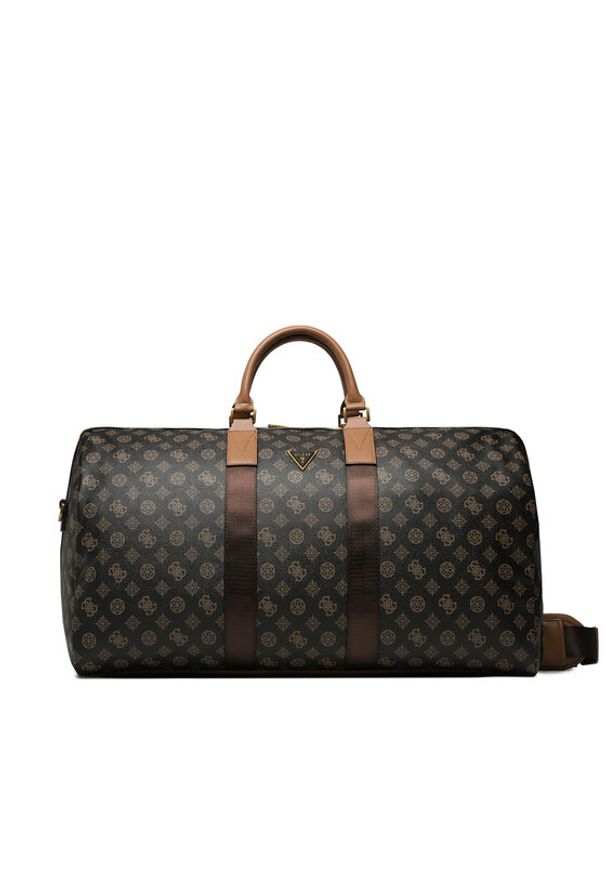 Guess Torba podróżna TMPEON P3236 Brązowy. Kolor: brązowy. Materiał: skóra