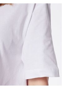 Love Moschino - LOVE MOSCHINO T-Shirt W4H8301M 3876 Biały Relaxed Fit. Kolor: biały. Materiał: bawełna #5