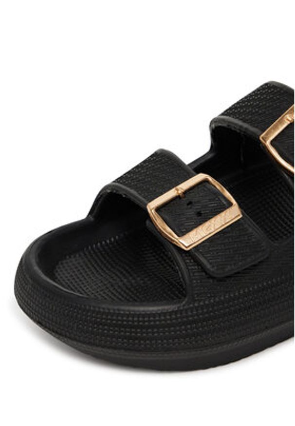 MEXX Klapki MICC1904941W-01 Czarny. Kolor: czarny. Materiał: syntetyk, materiał