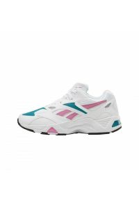 Buty do chodzenia męskie Reebok Aztrek 96. Zapięcie: sznurówki. Kolor: biały. Materiał: syntetyk, tkanina, materiał. Szerokość cholewki: normalna. Sport: turystyka piesza