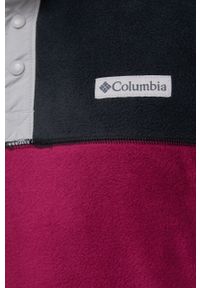 columbia - Columbia bluza męska kolor fioletowy wzorzysta. Okazja: na co dzień. Kolor: fioletowy. Materiał: dzianina. Wzór: aplikacja. Styl: casual #3