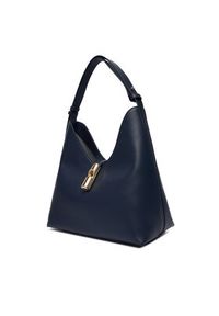 Furla Torebka Goccia M WB01499 BX3104 KH 4852S Granatowy. Kolor: niebieski. Materiał: skórzane #4