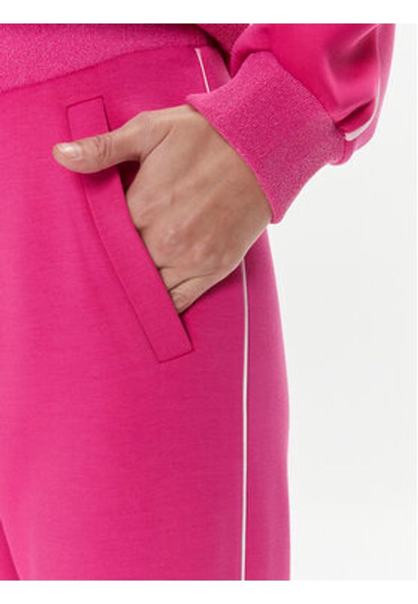 Liu Jo Sport Spodnie dresowe TA4271 J4616 Różowy Regular Fit. Kolor: różowy. Materiał: syntetyk