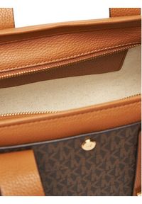 MICHAEL Michael Kors Torebka Romee 30T5G1ZS1B Brązowy. Kolor: brązowy. Materiał: skórzane #4