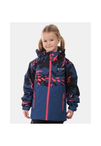 Dziewczęca kurtka narciarska Kilpi SAMARA-JG. Kolor: niebieski. Wzór: kolorowy. Sezon: zima. Sport: narciarstwo #1