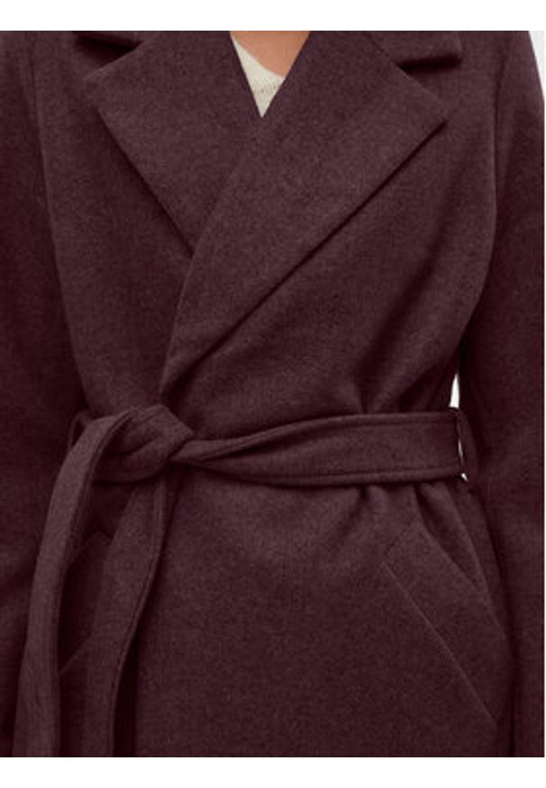 Vero Moda Płaszcz przejściowy Fortuneaya 10278330 Fioletowy Regular Fit. Kolor: fioletowy. Materiał: syntetyk