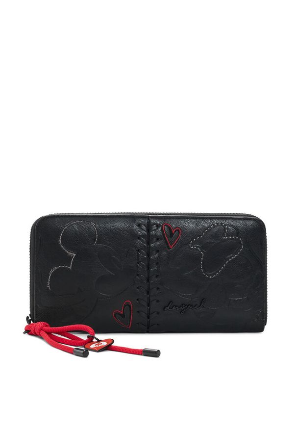 Portfel Desigual. Kolor: czarny
