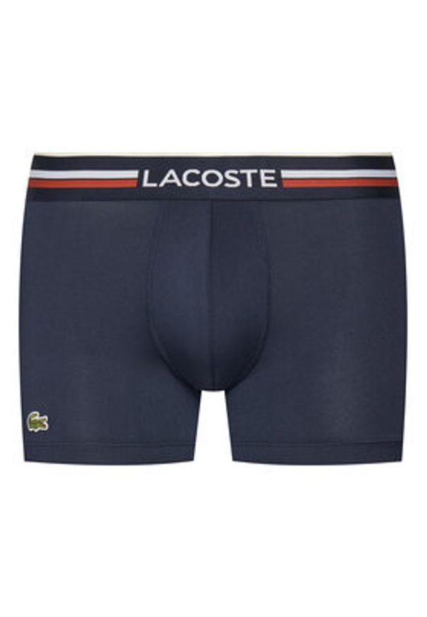 Lacoste Komplet 3 par bokserek 5H2262 Kolorowy. Materiał: syntetyk. Wzór: kolorowy
