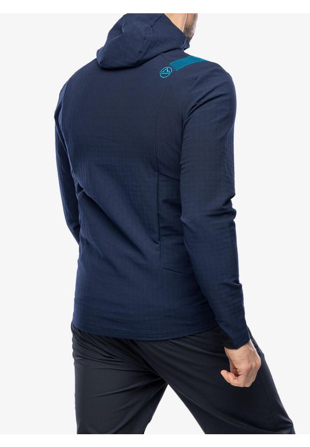 LA SPORTIVA - Kurtka softshell męska La Sportiva Descender Storm Jkt. Kolor: niebieski. Materiał: syntetyk