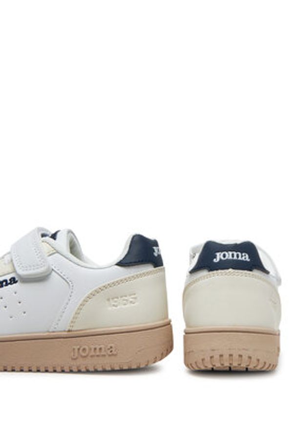 Joma Sneakersy Pipe Jr 2503 JPIPES2503V Biały. Kolor: biały. Materiał: skóra