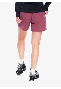 Spodenki turystyczne damskie Black Diamond Sierra Shorts. Kolor: czerwony. Sport: turystyka piesza #2