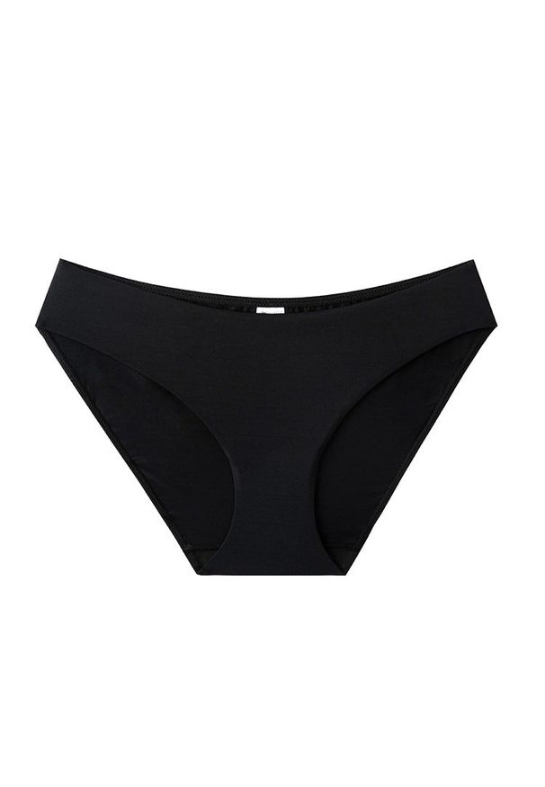 Intica - Figi trójkątne z wysokiej jakości materiałów na co dzień Moni. Kolor: czarny. Materiał: materiał