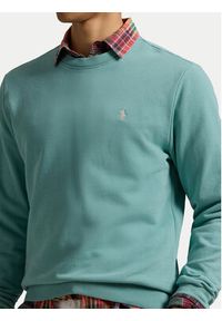 Polo Ralph Lauren Bluza 710916689022 Turkusowy Regular Fit. Typ kołnierza: polo. Kolor: turkusowy. Materiał: bawełna #5