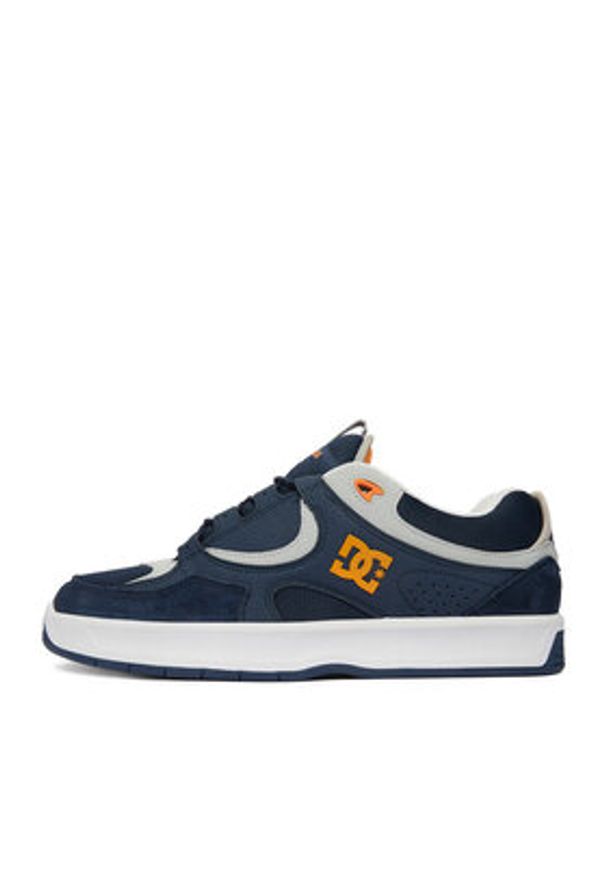 DC Shoes Sneakersy DC01721410 Granatowy. Kolor: niebieski. Materiał: skóra, zamsz
