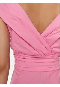 Marella Sukienka letnia Galizia 2413221212 Różowy Regular Fit. Kolor: różowy. Materiał: bawełna. Sezon: lato #6