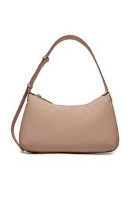 Calvin Klein Torebka Calvin Soft Shoulder Bag K60K612156 Beżowy. Kolor: beżowy