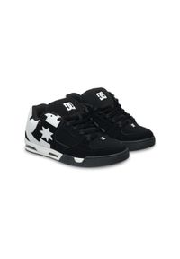 DC Shoes - Buty DC DC COMMAND Czarny. Kolor: szary. Materiał: skóra, syntetyk, materiał. Sport: turystyka piesza #1