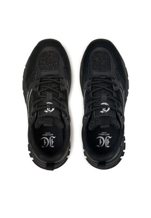 Just Cavalli Sneakersy 78RA3SC1 Czarny. Kolor: czarny. Materiał: materiał