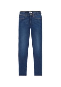 Wrangler - WRANGLER HIGH RISE SKINNY DAMSKIE SPODNIE JEANSOWE COZY NIGHT W27H66W14 #5